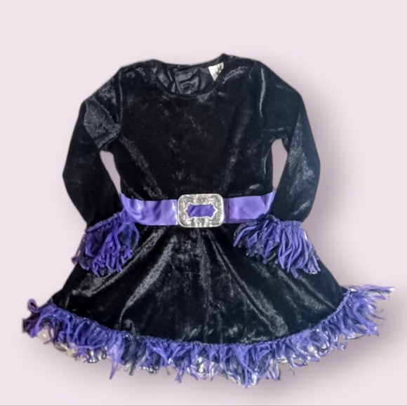 Spirit Halloween 18-2T Velvet Witch Halloween Costume Cosplay Toddler Costume - Picture 2 of 3